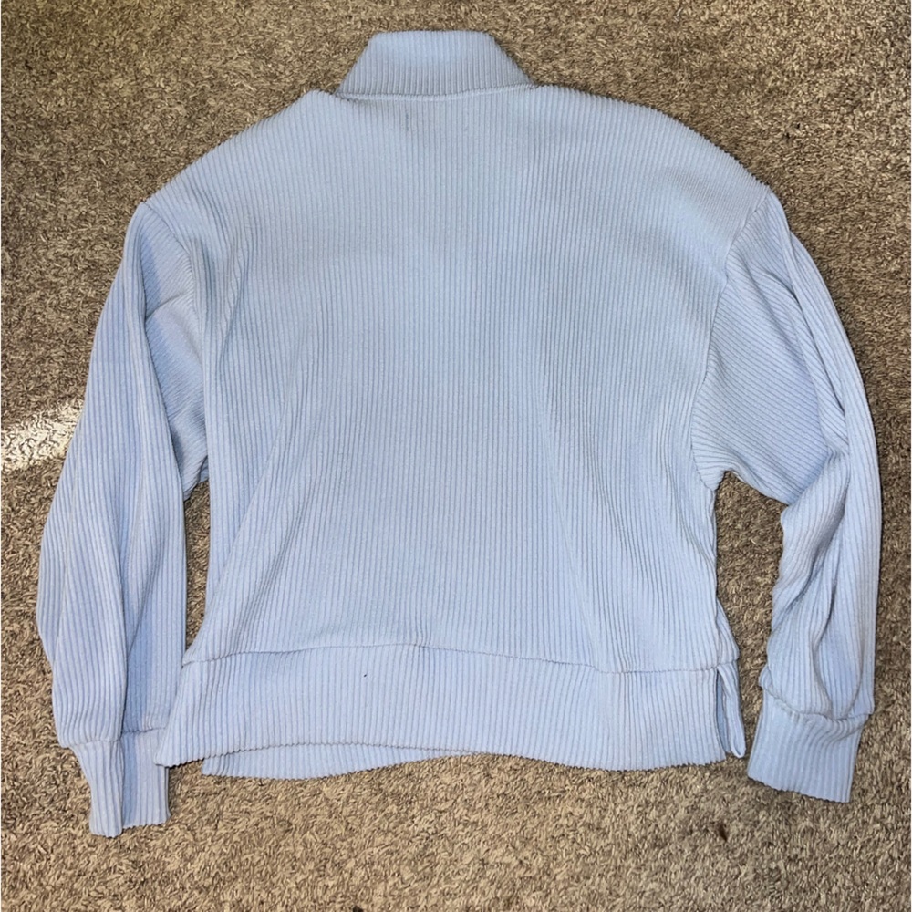 Abercrombie & Fitch Light Blue Ribbed Cozy Lounge Set XXS - Picture 9 of 12